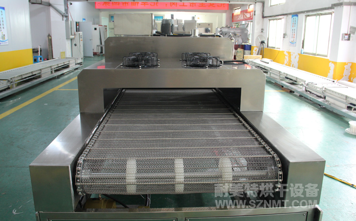 汽車配件磁性材料(片材)磷化清洗后水份烘干隧道爐
